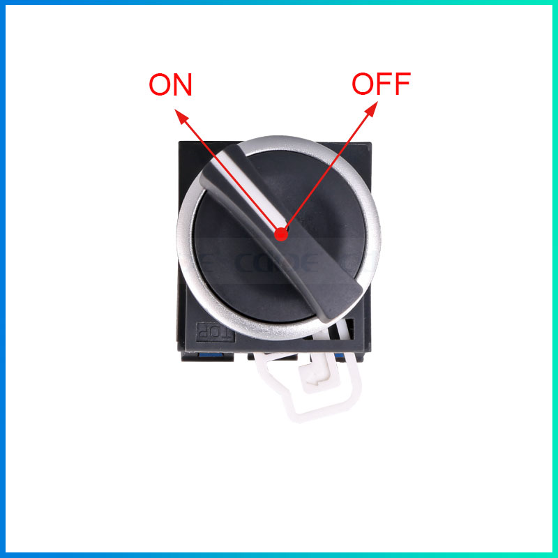 2 position selector switch product side