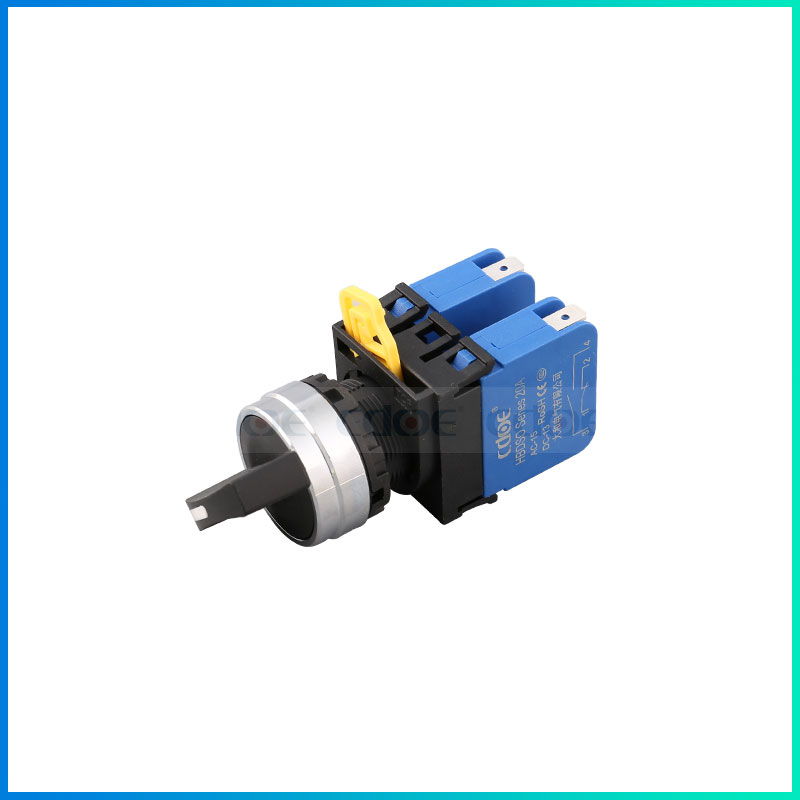 High current product 2 position selector switch 22mm 20amp normally open and normally close