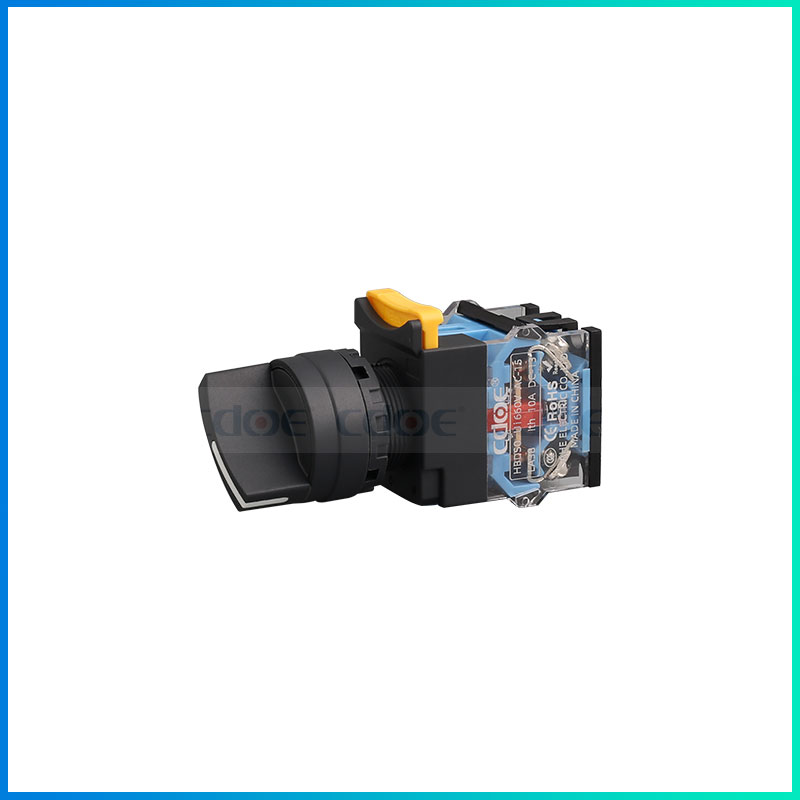 Quick assembly type la38 3 position selector switch 22mm 10a rotary 660V 2NO HBDS0-KA-20X/31/H/201