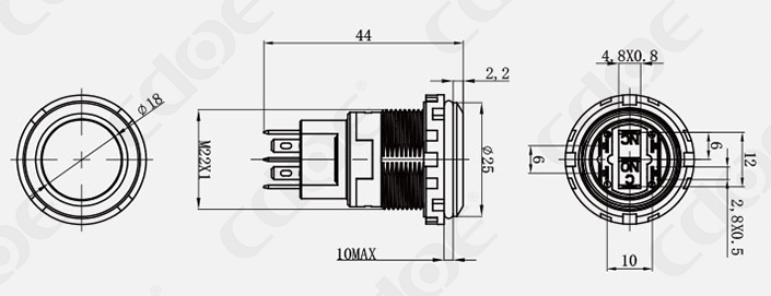 Product Size Drawing 1