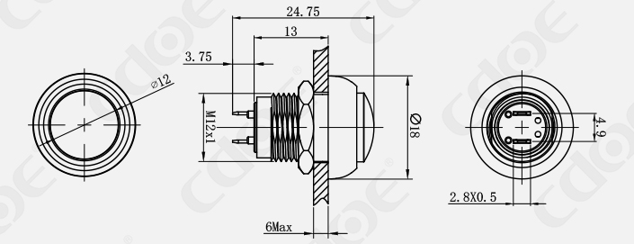 Product Size Drawing